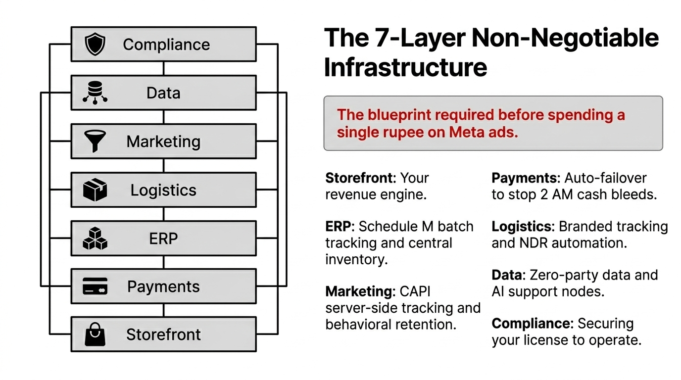 Complete D2C skincare technology stack cost breakdown